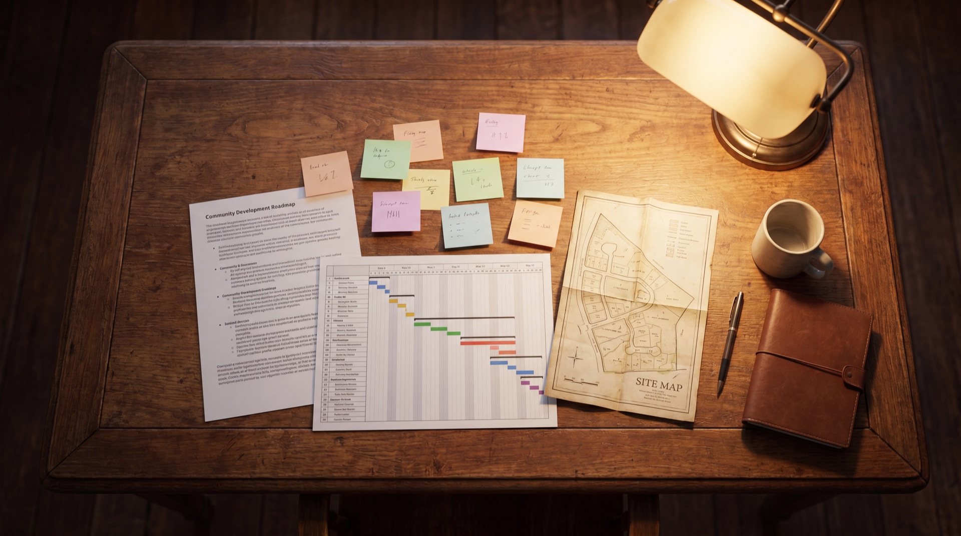 Mapping community priorities and milestones