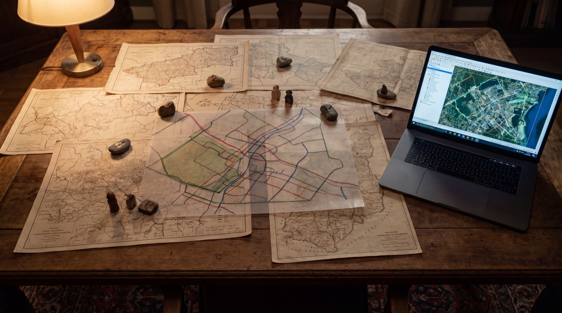 Reviewing territory maps and referrals